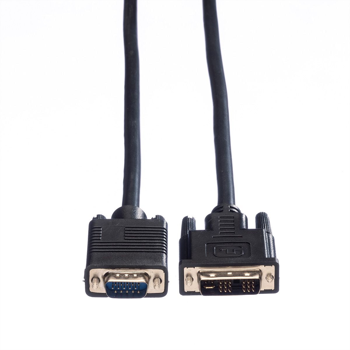VALUE DVI-VGA Kabel, DVI (12+5) ST - VGA ST, 2 m