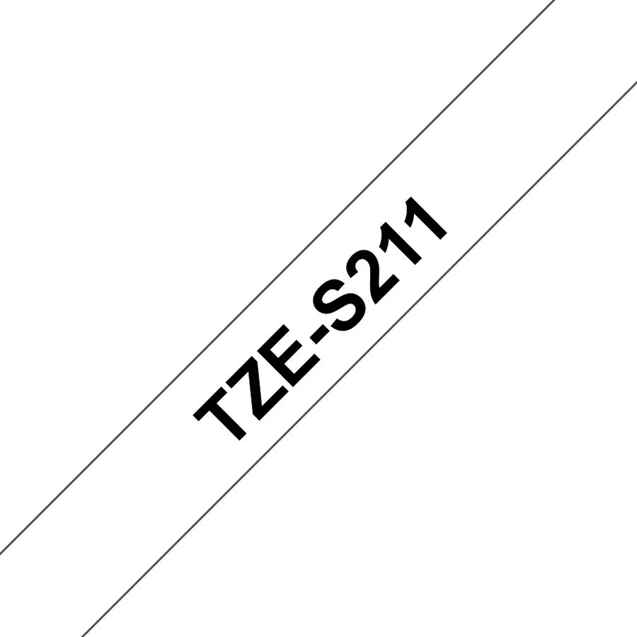 Brother TZE-S211 Etiketten erstellendes Band TZ