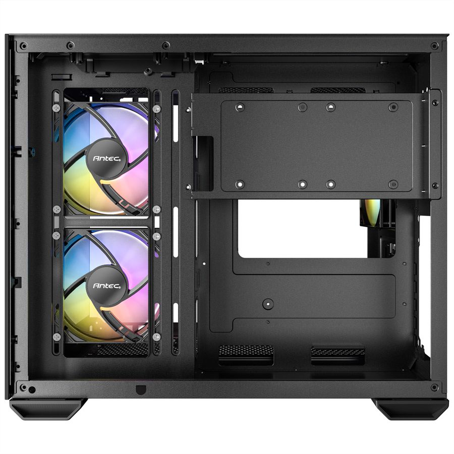 ANTEC CX600M ARGB B Micro-ATX Tower Gaming PC Gehäuse, schwarz