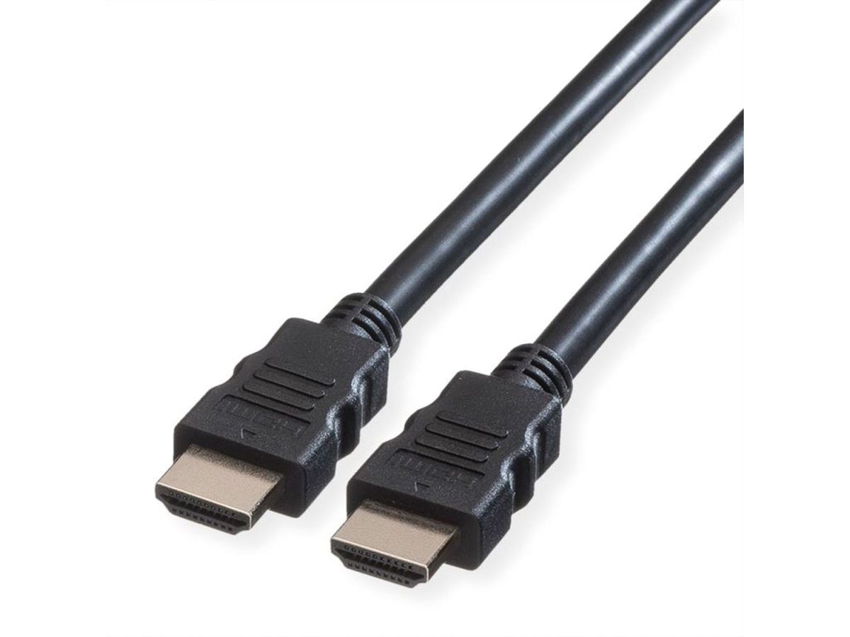 VALUE 8K HDMI Ultra HD Kabel mit Ethernet, ST/ST, schwarz, 2 m