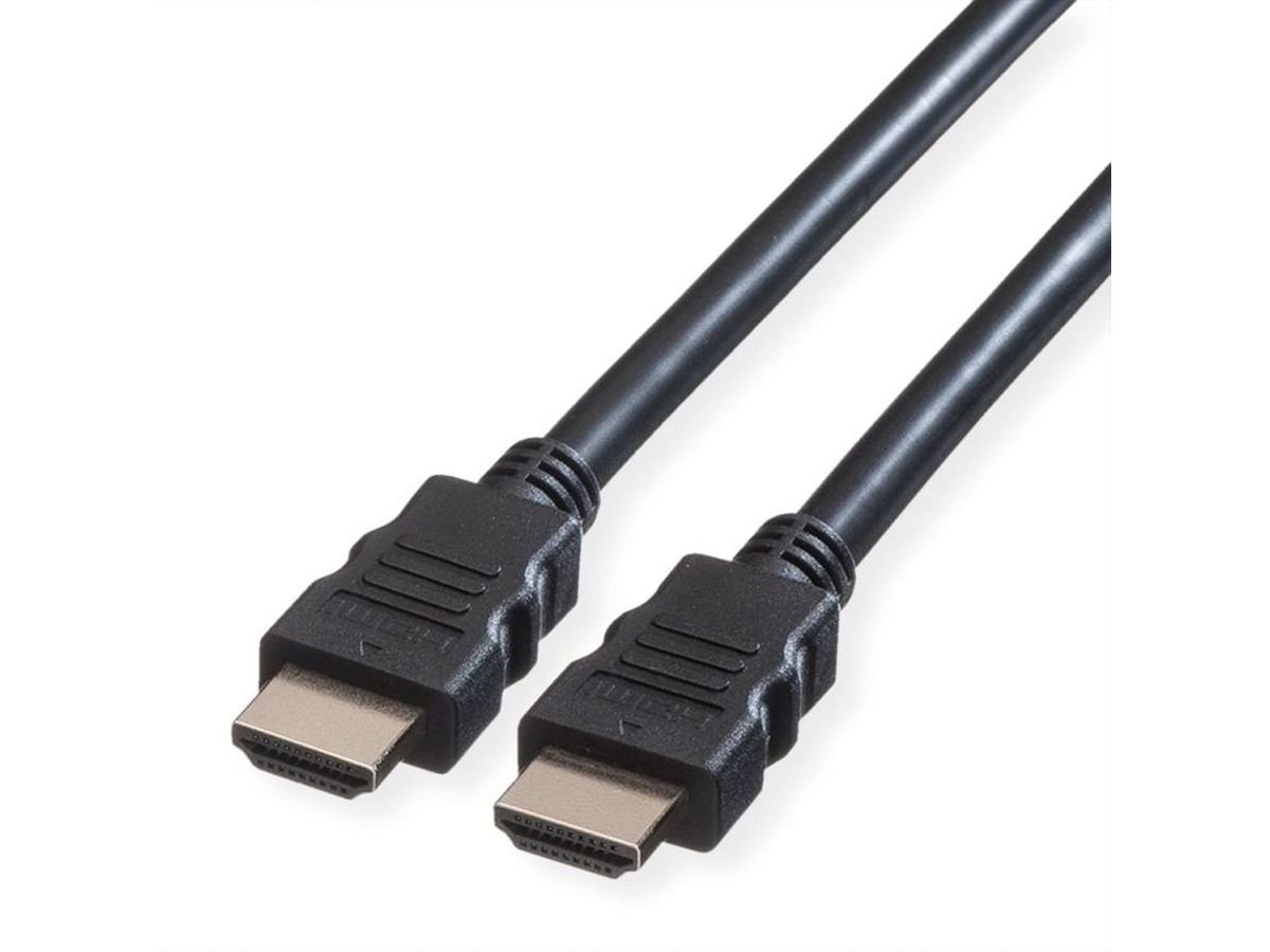 VALUE 8K HDMI Ultra HD Kabel mit Ethernet, ST/ST, schwarz, 5 m