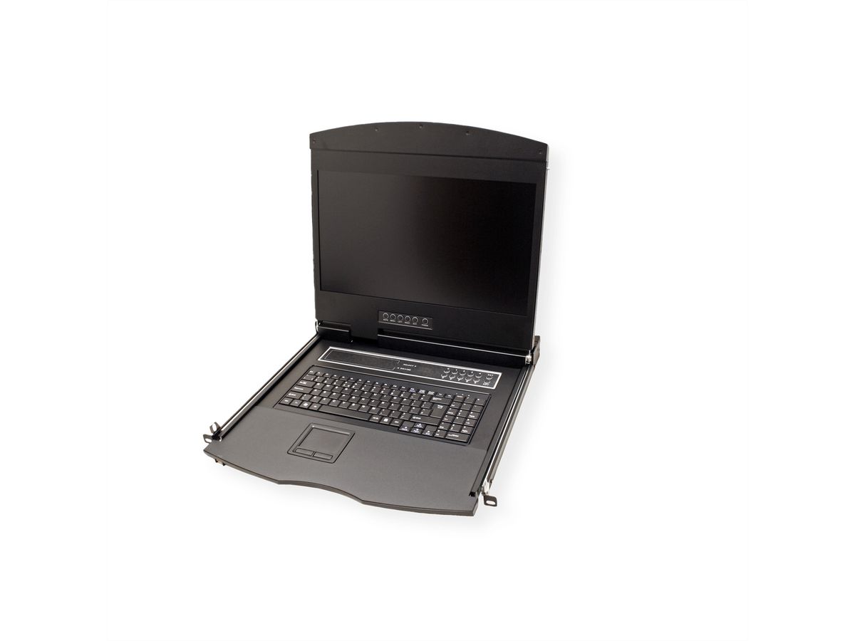 VALUE 19"-KVM-Konsole, 48 cm (19") TFT (16:9), VGA, USB, UK-Layout
