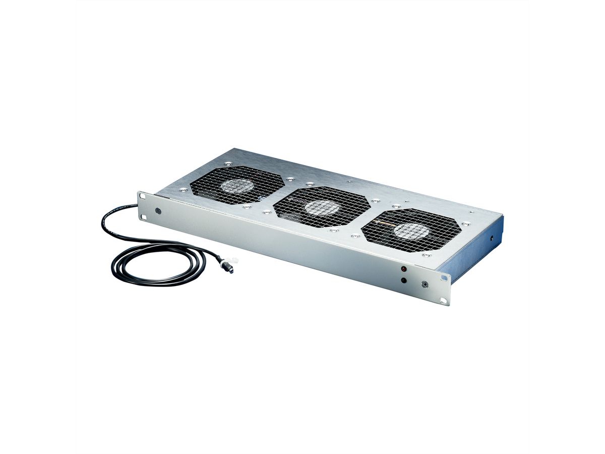 SCHROFF UMLUEFTER 19"1HE 230V M.SCH.