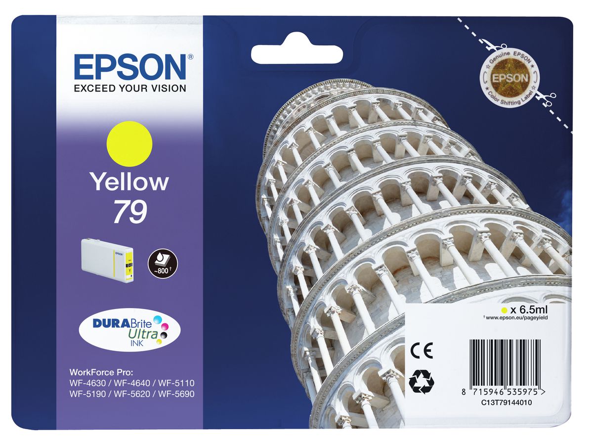 Epson Tintenpatrone 79 Yellow