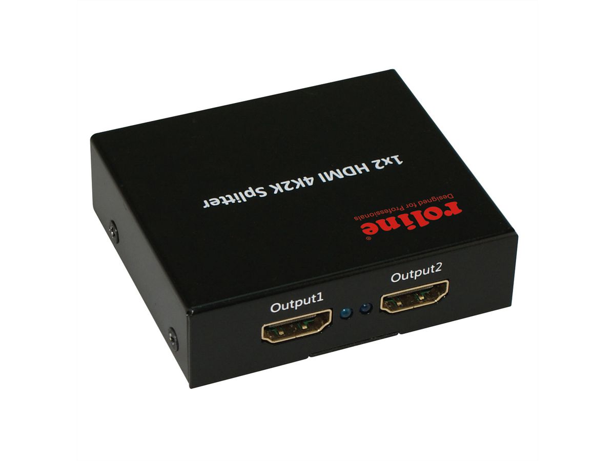 ROLINE HDMI Video-Splitter, 4K, 2fach
