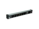 BACHMANN STEP ALU 6x Schutzkontakt 1x USB-Charger 1xABD