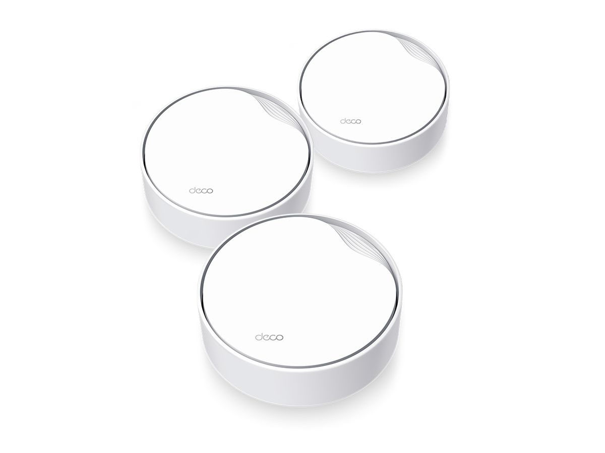 TP-Link DECO X50-PoE(3-PACK) Dual-Band (2,4 GHz/5 GHz) Wi-Fi 6 (802.11ax) Weiß Intern