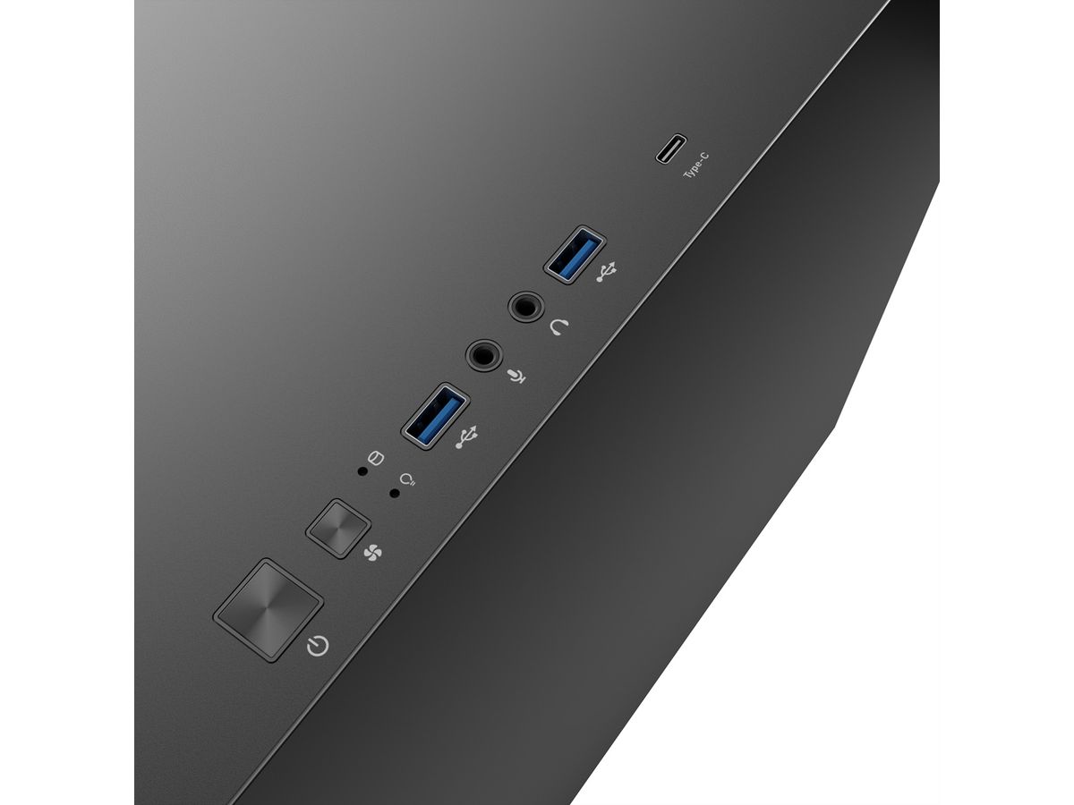 ANTEC P10C PC Gehäuse Performance Midi Tower ATX, schwarz