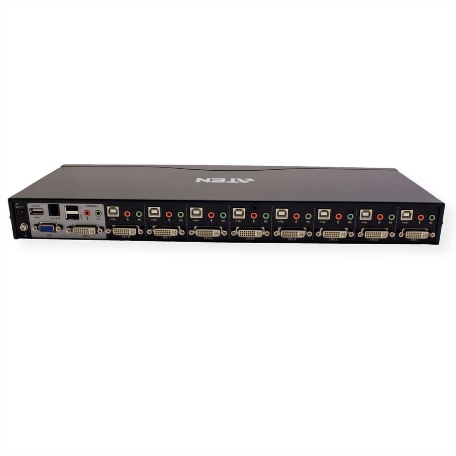 ATEN CS1768 KVM Switch DVI, USB, Audio, 8 Ports