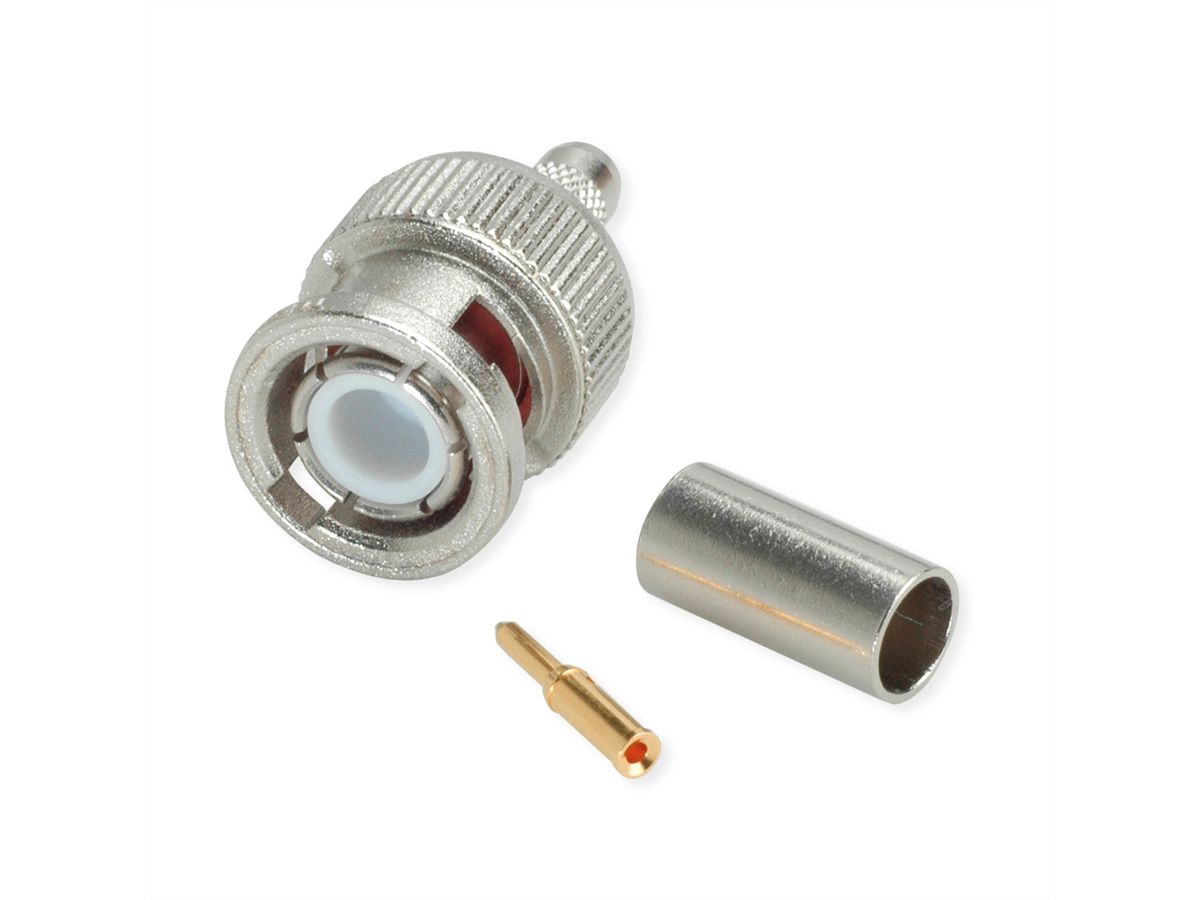 TELEGÄRTNER BNC-Crimpstecker 50 Ohm, für RG-58C/U Professional