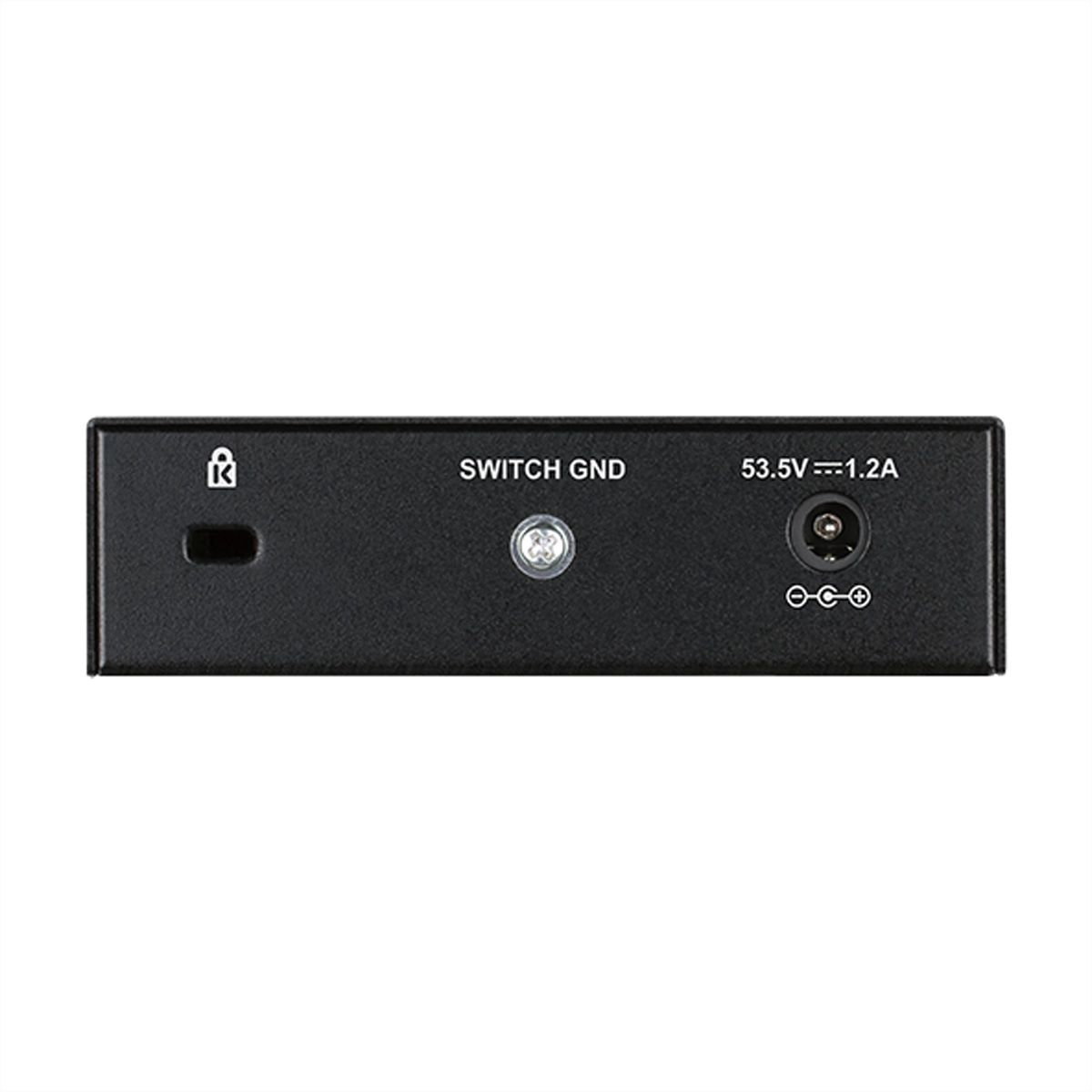 D-Link DGS-1005P/E 5-Port PoE+ Switch Gigabit, 4 PoE+ Ports, 60W
