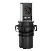 BACHMANN ELEVATOR 1xP40, USB Charger, Strom 2,0m AEH Italia