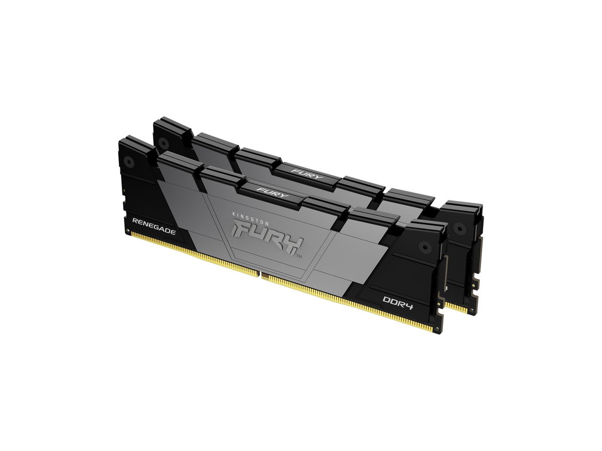 Kingston Technology FURY 16GB 3600MT/s DDR4 CL16 DIMM (2er-Kit) Renegade Black