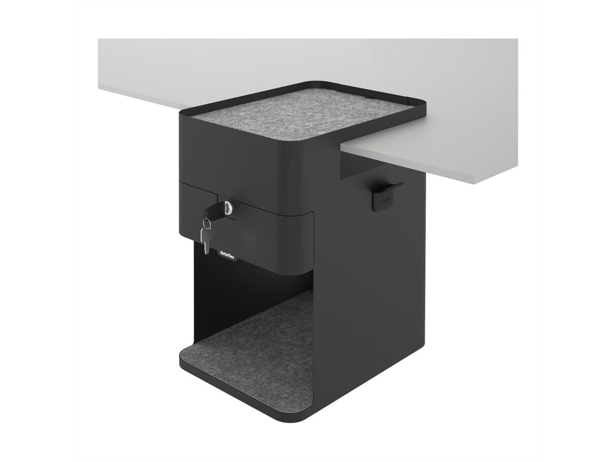 DATAFLEX Bento® desktop locker, 503, schwarz