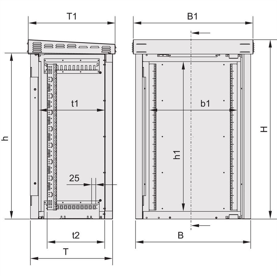SCHROFF Unibody - OUTDOOR UNIBODY 20HE700B500T