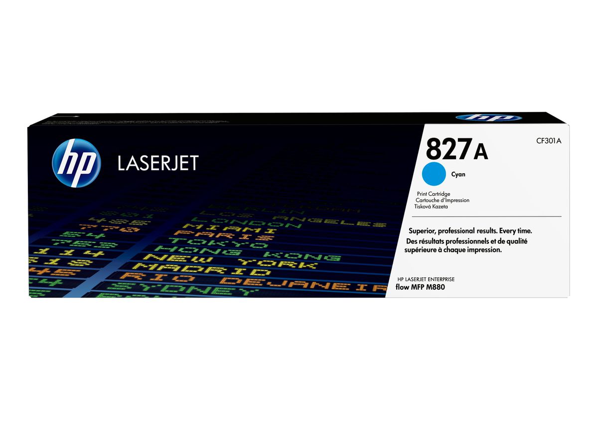 HP 827A Cyan Original LaserJet Tonerkartusche