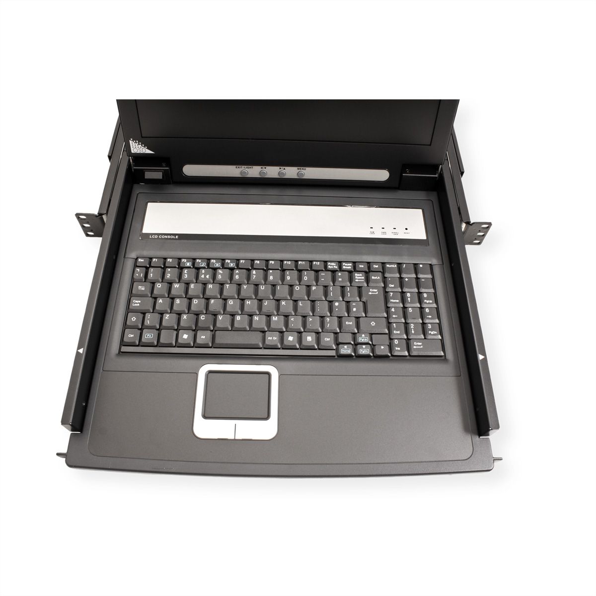 ATEN CL1000M KVM-Konsole, 43cm LCD, VGA, PS/2, UK-Layout
