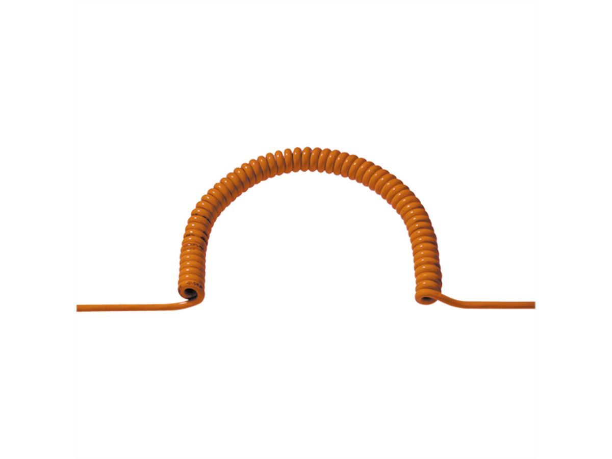 BACHMANN Wendelltg. 3G1,5 orange0.5-2.5m, HO7BQ-F Gummi/PUR
