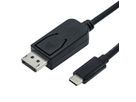 ROLINE USB Typ C - DisplayPort Adapterkabel, v1.2, ST/ST, 2 m