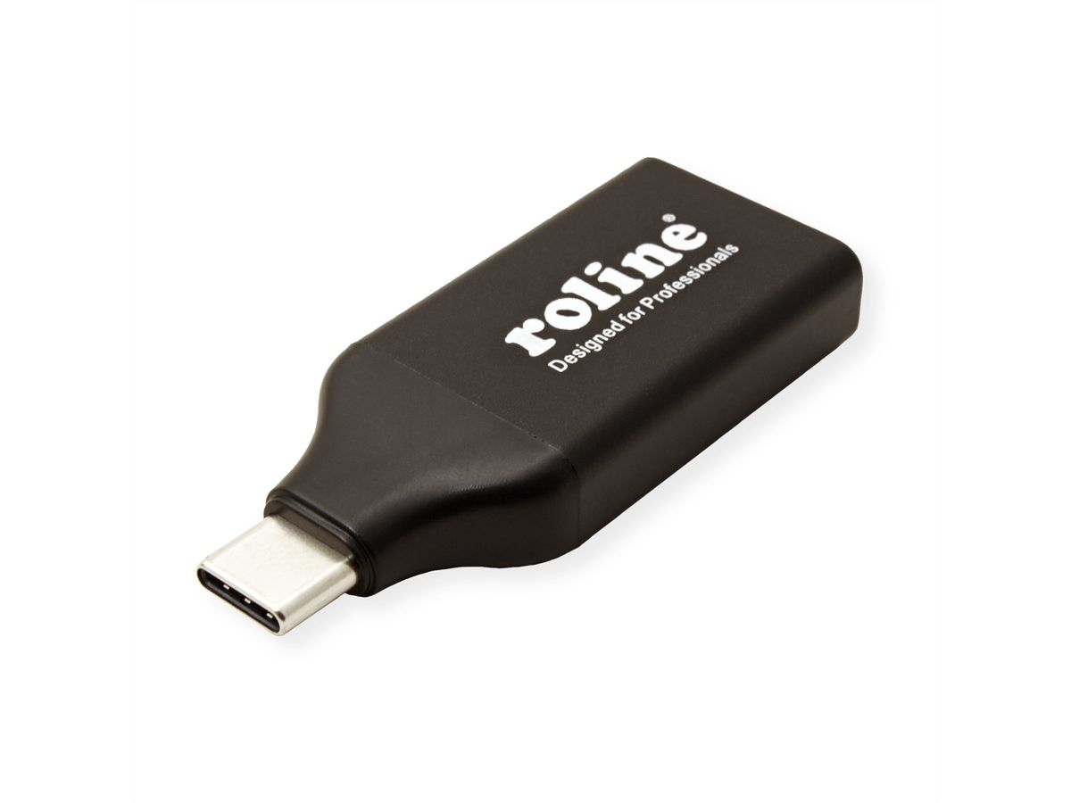 ROLINE Display Adapter USB Typ C - DisplayPort v1.2