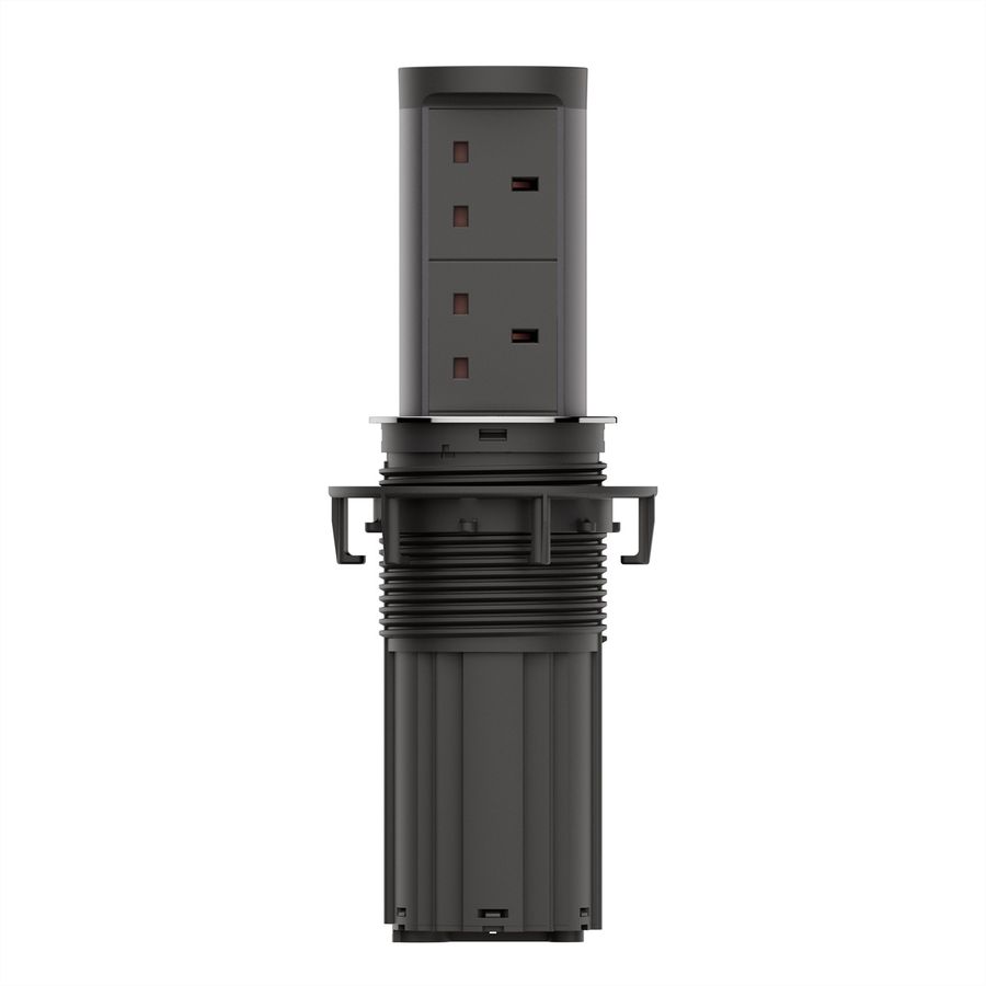 BACHMANN ELEVATOR2 2xUK, Edelstahl-Optik L=2,0m UK13A