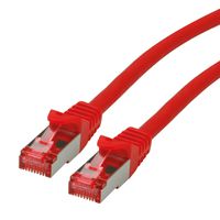 ROLINE Patchkabel Cat.6 S/FTP (PiMF), Component Level, LSOH, rot, 0,3 m