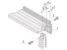 SCHROFF Z-Schiene für Steckverbinder nach EN 60603-2 (DIN 41612) - Z-SCHIENE 40TE F.DIN41612