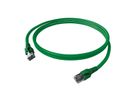 EasyLan FlexBoot Patchkabel Kat.6A, S/FTP, grün, 7,5 m