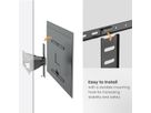 VALUE TV-Wandhalterung, ultra-slim, 43-90 Zoll, bis 50 kg