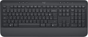 Logitech Signature K650 Tastatur Bluetooth AZERTY Holländisch Graphit