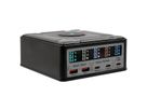 EXSYS EX-1107 Multiport High Power Charger mit QI 15W und USB-C PD mit max. 260W