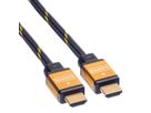 ROLINE GOLD HDMI High Speed Kabel, ST-ST, 2 m