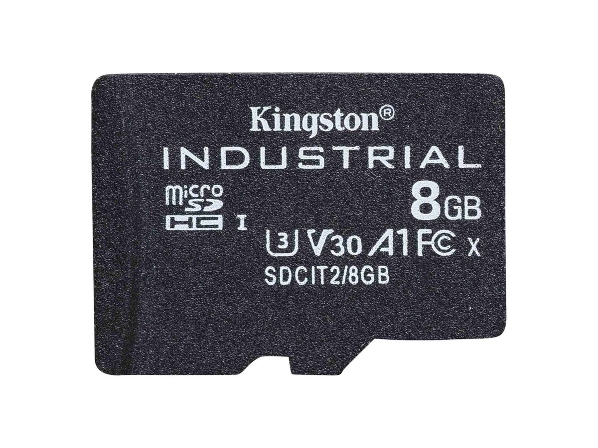 Kingston Technology Industrial 8 GB MicroSDHC UHS-I Klasse 10