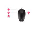 Cherry GENTIX Corded Optical Mouse - Maus