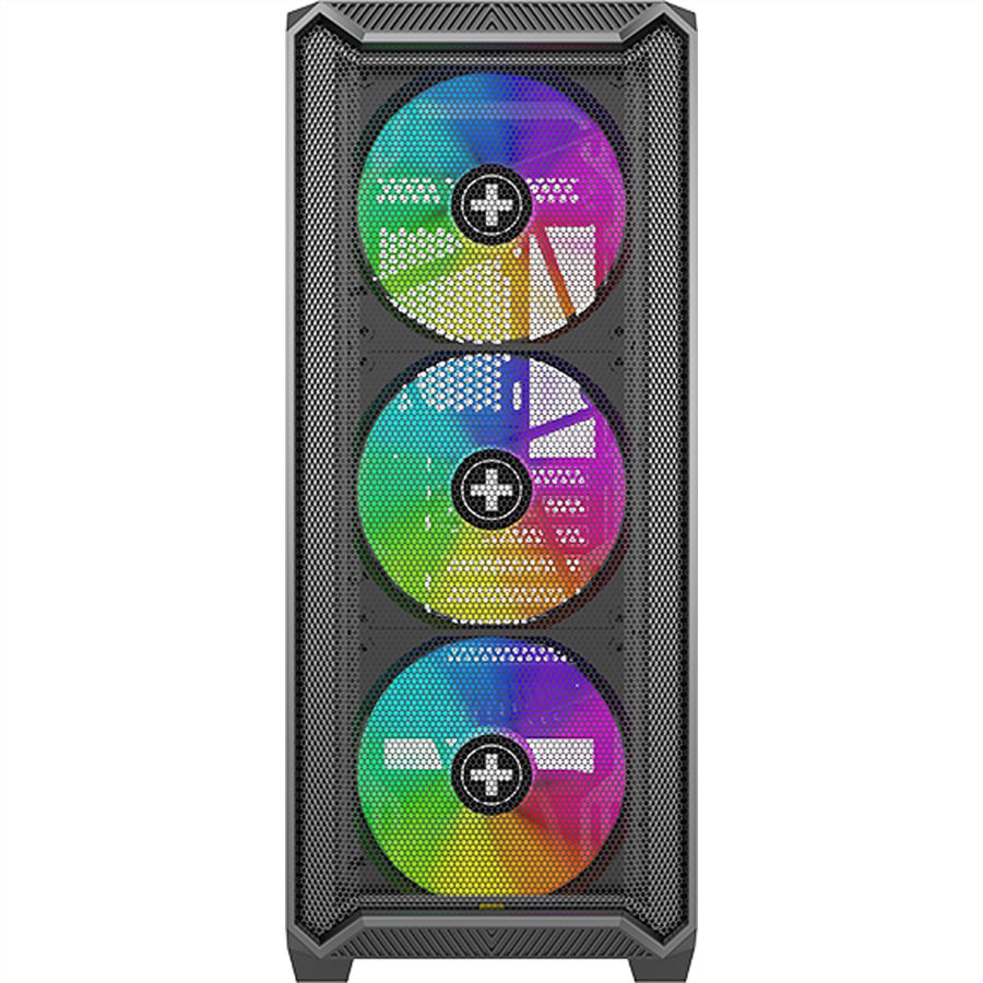 Xilence Xilent Blade II X613 RGB Gaming PC Gehäuse, RGB ATX Midi Tower