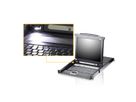 ATEN CL5716iM LCD KVM Switch Over IP, USB-PS/2,VGA , 16-Ports, UK-Layout