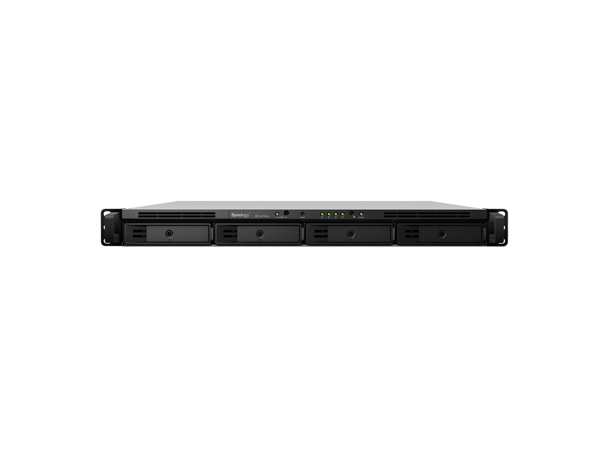 Synology RackStation RS1619XS+ NAS & Speicherserver Eingebauter Ethernet-Anschluss Rack (1U) Schwarz