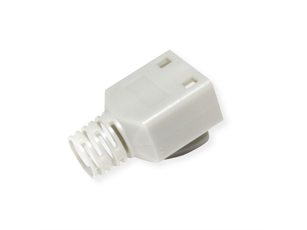 ROLINE Knickschutztülle für RJ-45-Stecker 21.17.3095, 10 Stck, grau