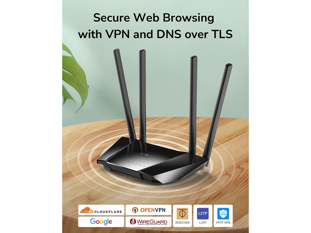 CUDY LT400 N300 Wi-Fi 4G LTE Router Cat4