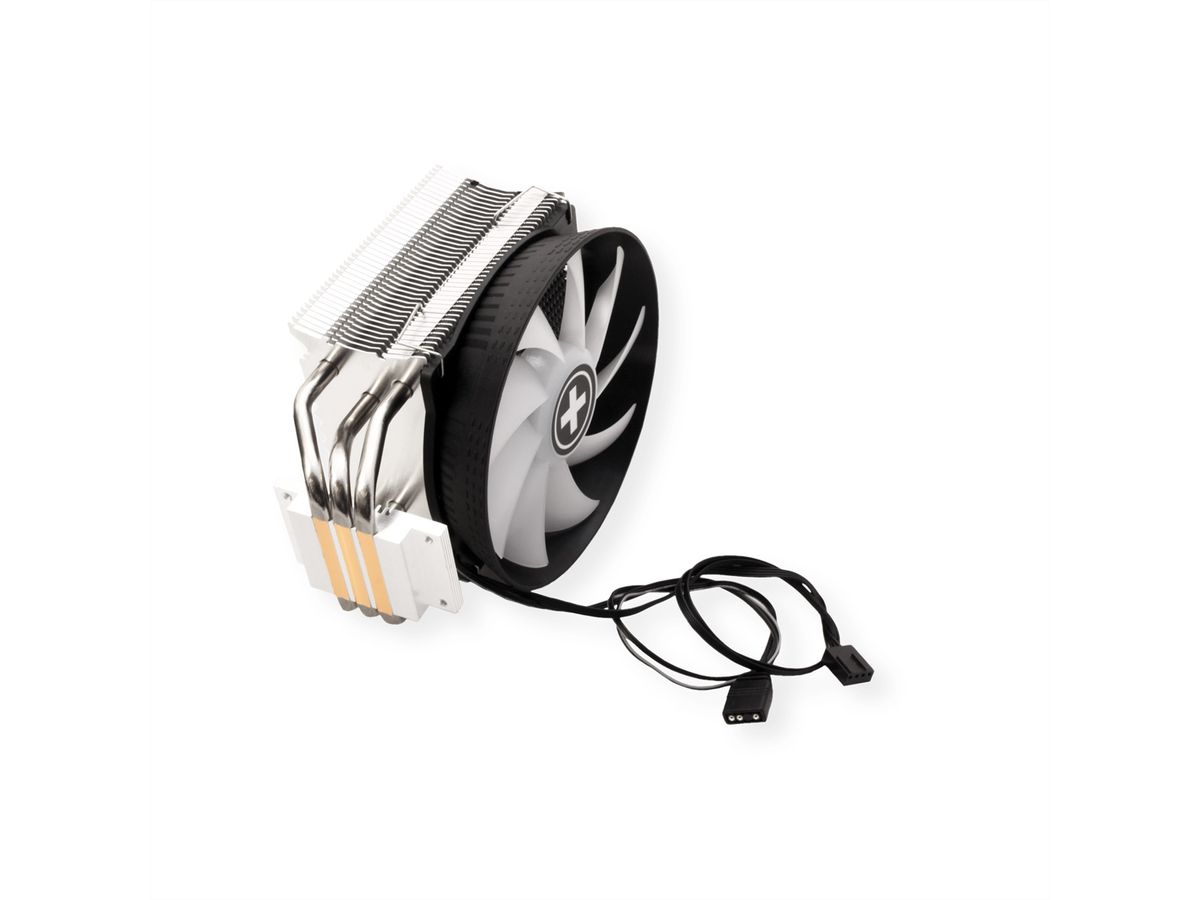 Xilence M403PRO.ARGB AMD und Intel CPU Kühler, 120mm ARGB PWM Lüfter, 150W TDP