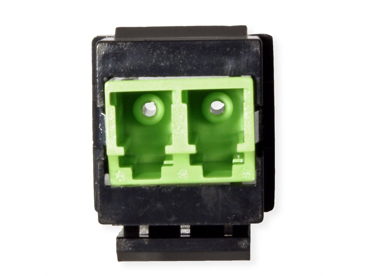 ROLINE Keystone LWL-Adapter LC/LC Duplex, Multimode, OM5