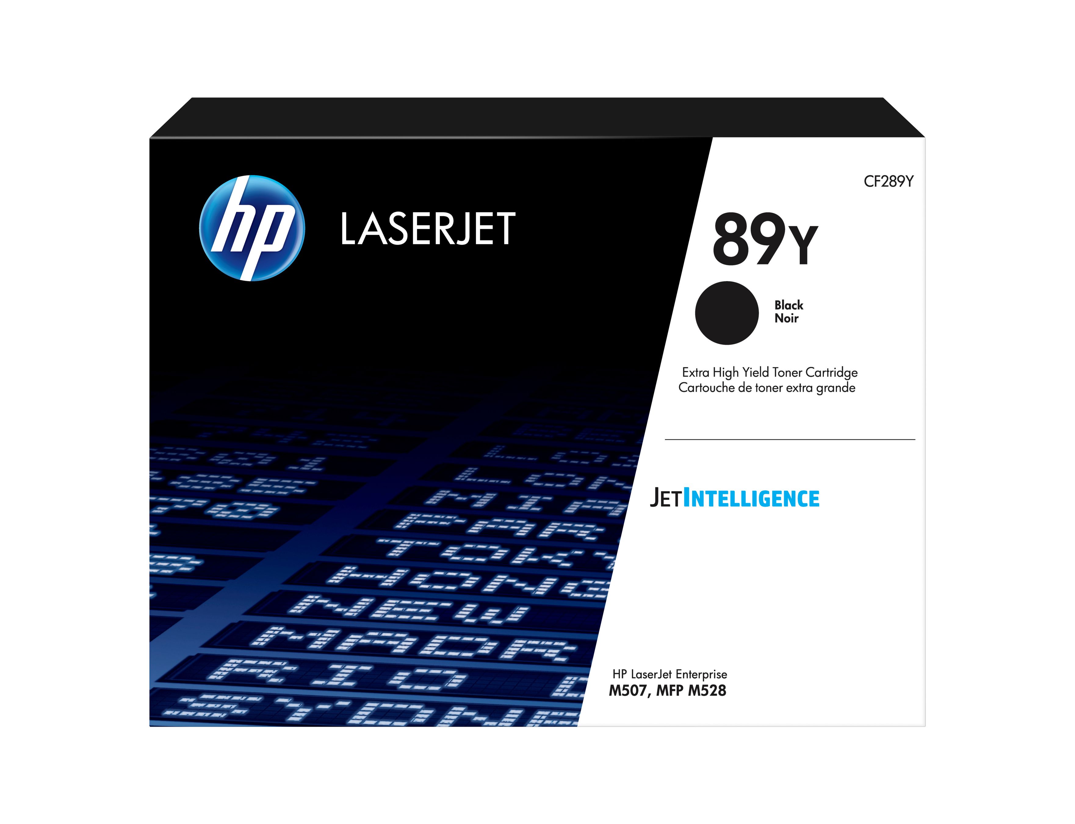 HP 89Y Schwarz Original LaserJet Tonerkartusche mit sehr hoher Reichweite