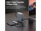 VALUE USB Typ C Docking Station 16in1, 2x HDMI 4K60, 1x DP 4K60, 1x Gigabit Ethernet, 5x USB A, 2x USB C, 1x Typ C PD, 1x SD/microSD, 1x Audio