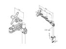 VALUE LCD-Arm Trägerstange, 4 Gelenke, Tischmontage, bis 10 kg