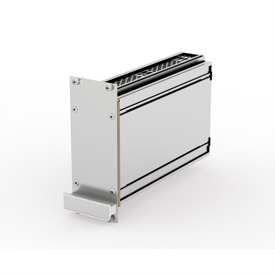 SCHROFF Kassetten PRO 3 HE-Bausätze, Frontplatte geschirmt (Textildichtung) - KAS S1 FS EMV 3HE 10TE 167T