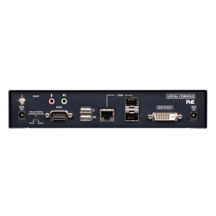 ATEN KE6922T 2K DVI-D Dual Link KVM Over IP Sender mit SFP und PoE