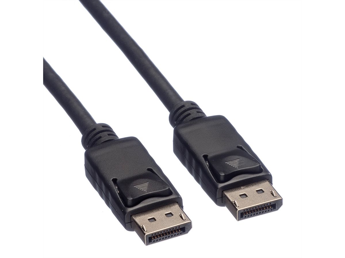 ROLINE DisplayPort Kabel, DP ST - ST, LSOH, schwarz, 5 m