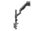 STANDARD Monitorarm zur Mastbefestigung, Mechanische Feder, 17–32 Zoll, max. 10 kg, schwarz