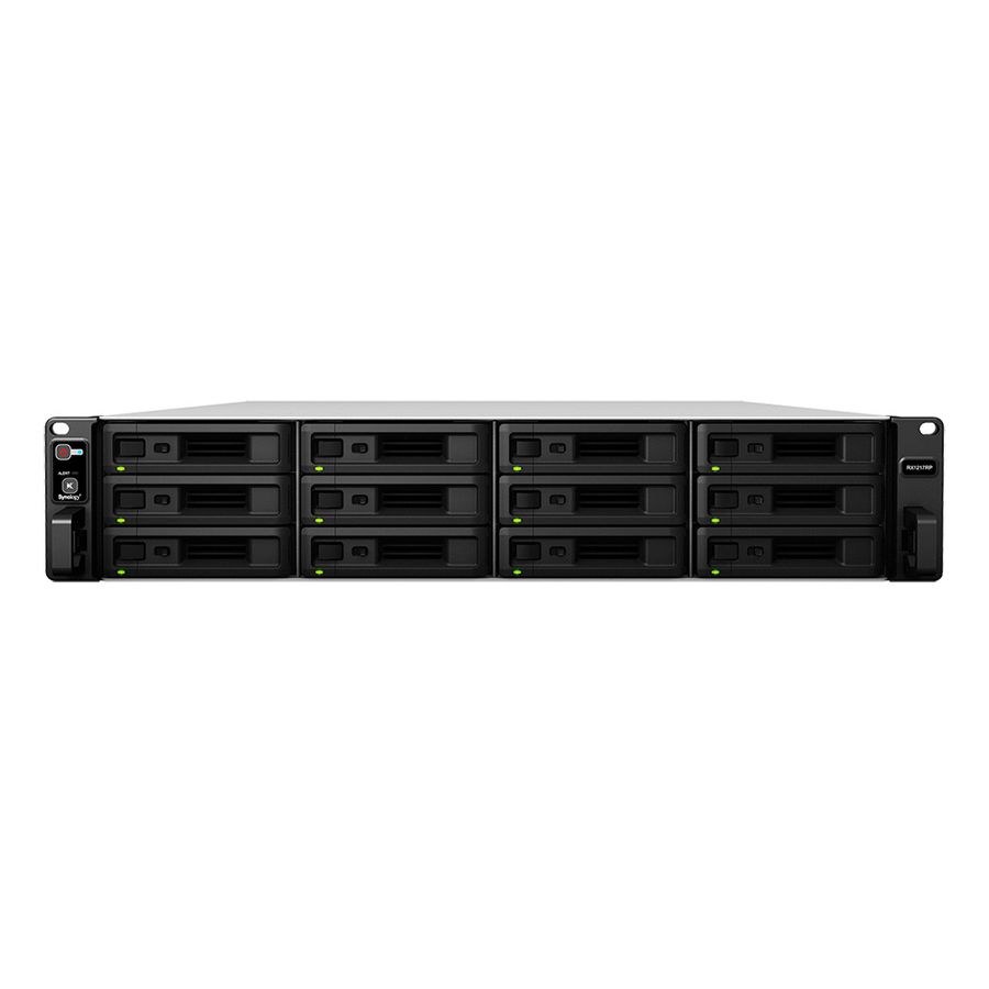 Synology RX1217 Rack (2U) Schwarz Disk-Array