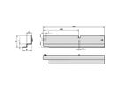 SCHROFF Gleitschiene, 40 kg - GLEITSCHIENEN 300T 40KG(5PA)